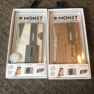 Monet phone grip/ wallet